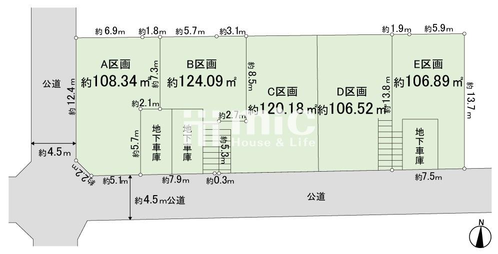 横浜市南区永田北３丁目【E区画】