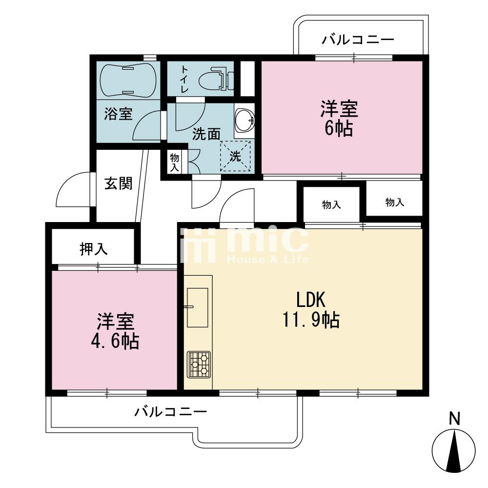 霧が丘グリーンタウン第二住宅　１－７号棟