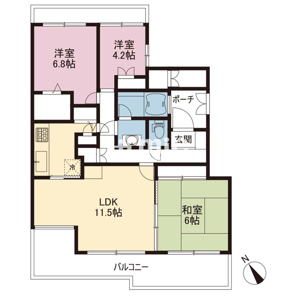 若葉台団地４－２号棟