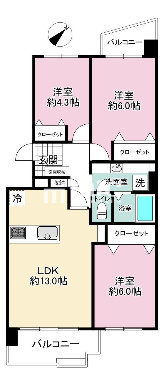 若葉台団地１－３号棟