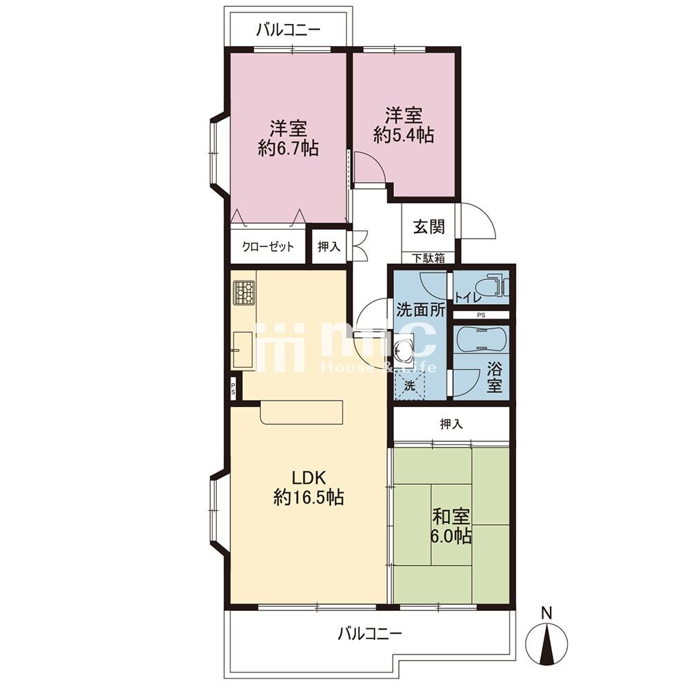 金沢シーサイドタウン並木二丁目団地第十二住宅12-13号棟