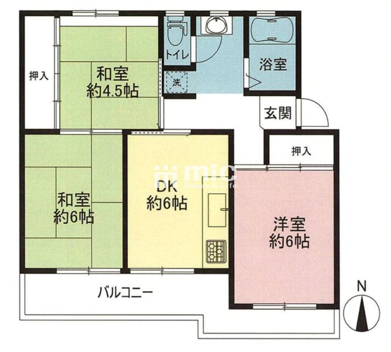 六ッ川台団地2街区3号棟