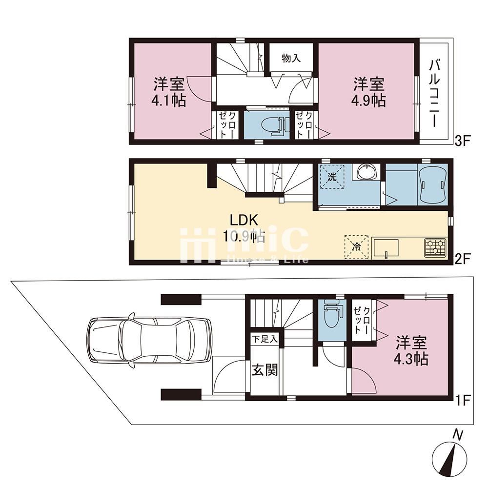 横浜市港南区日野中央2丁目【B号棟】