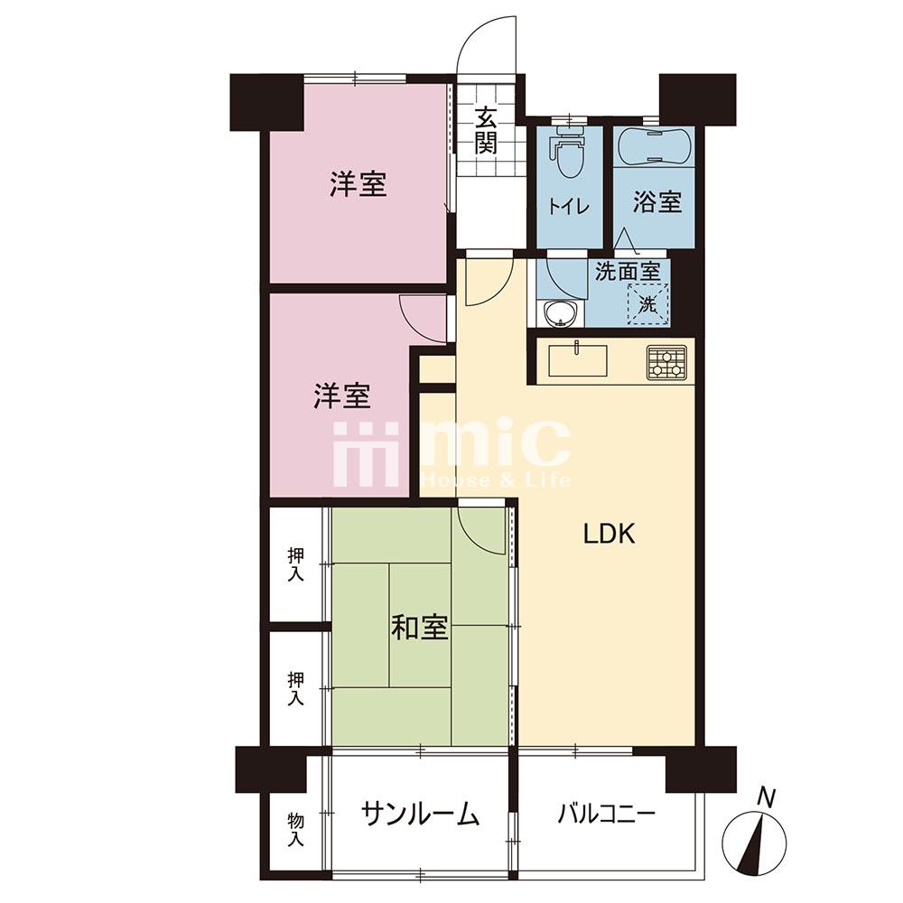 野庭団地627-3号棟