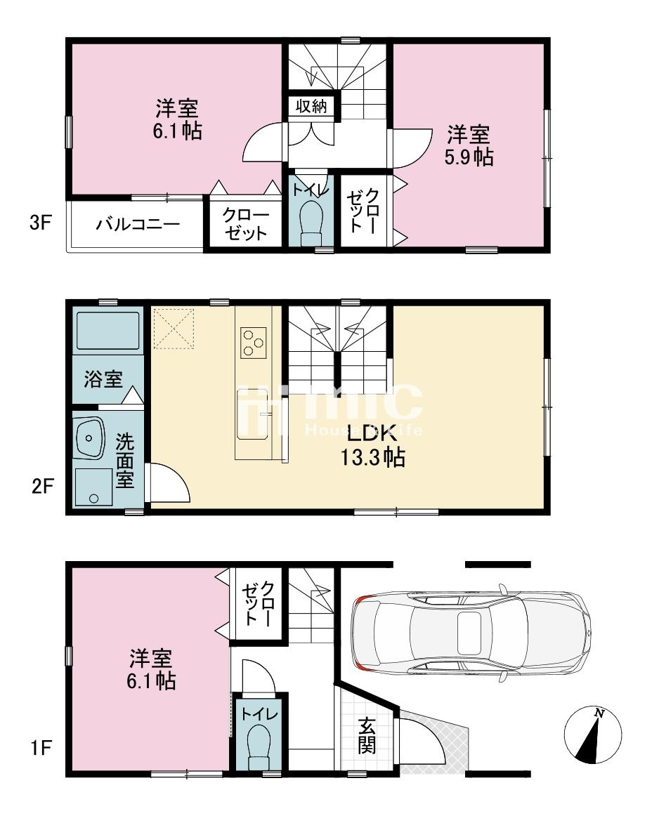 横浜市南区六ツ川2丁目【C号棟】