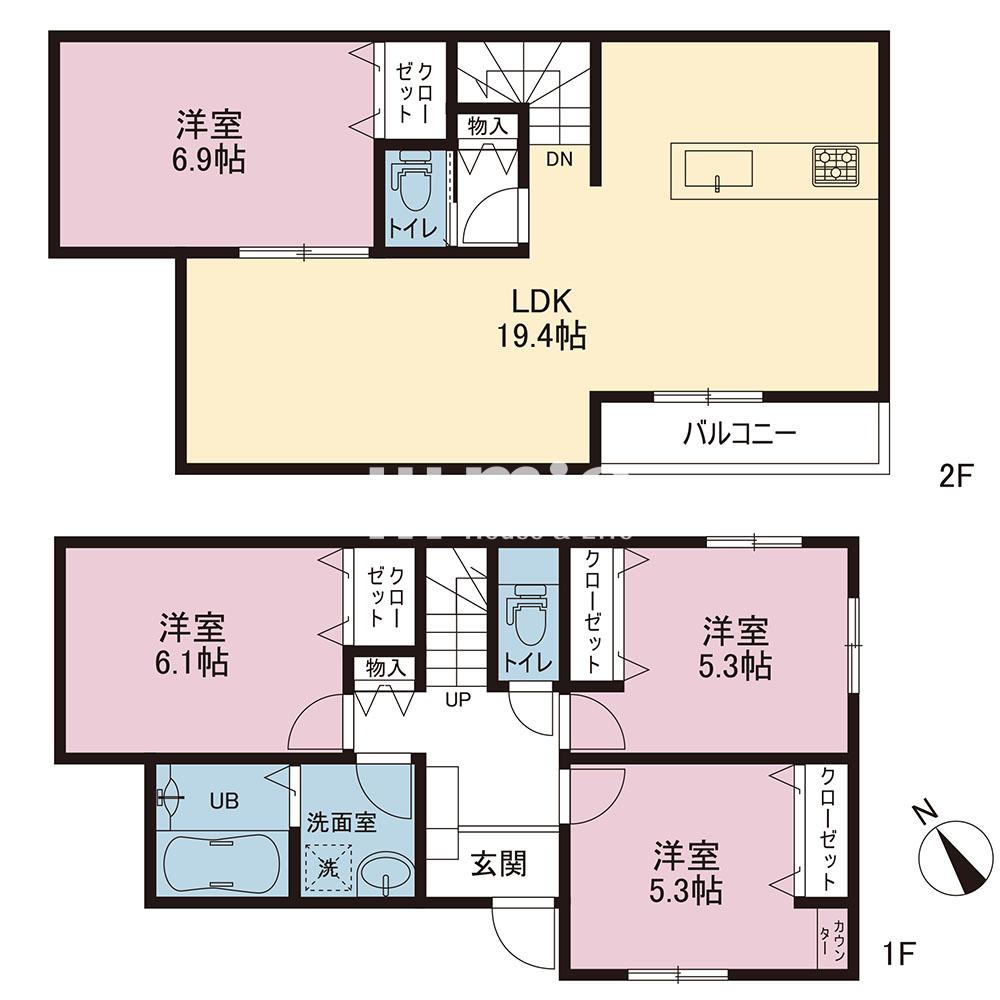 横浜市緑区中山6丁目【1号棟】