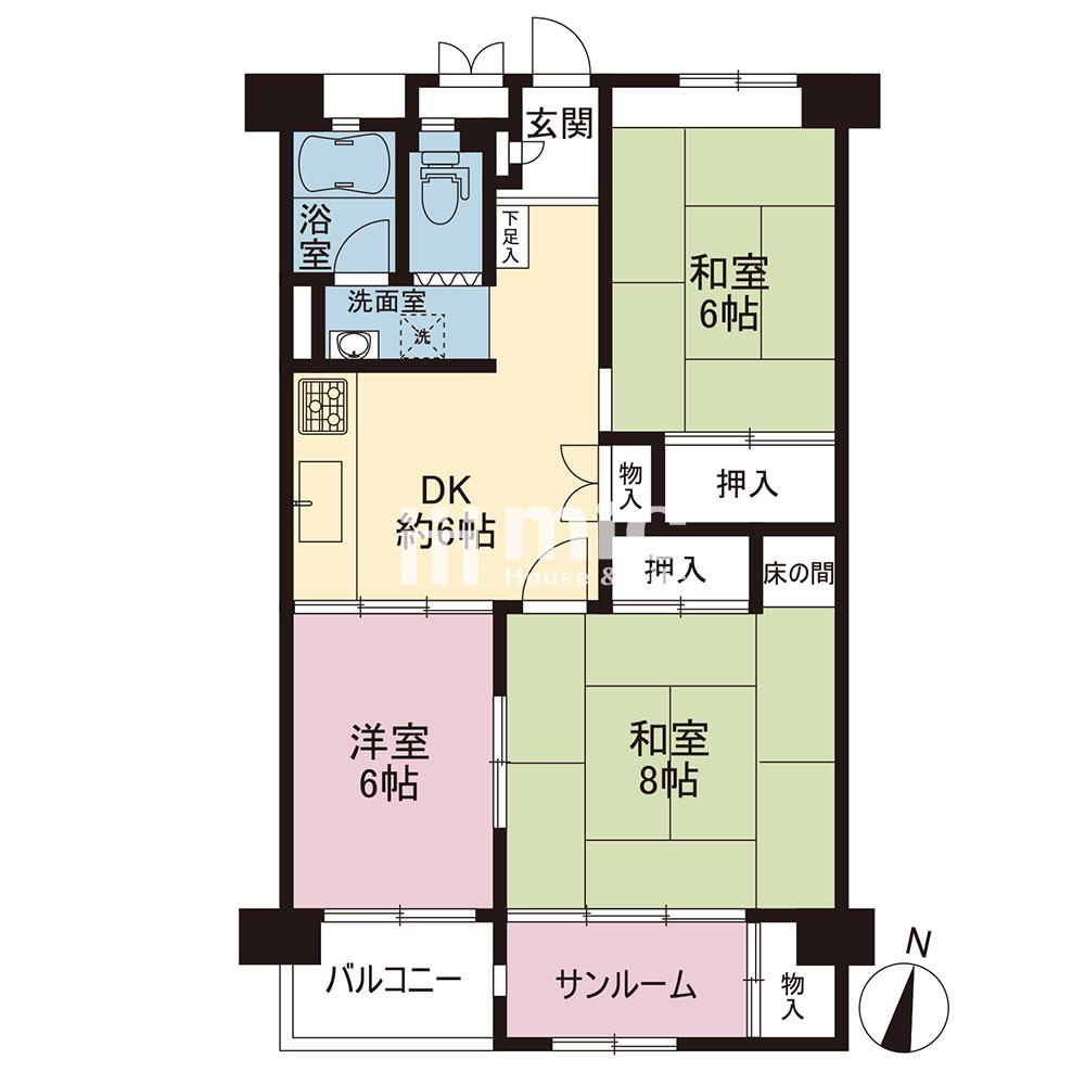 野庭団地614-3号棟