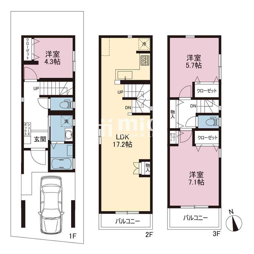 横浜市保土ケ谷区霞台【B号棟】