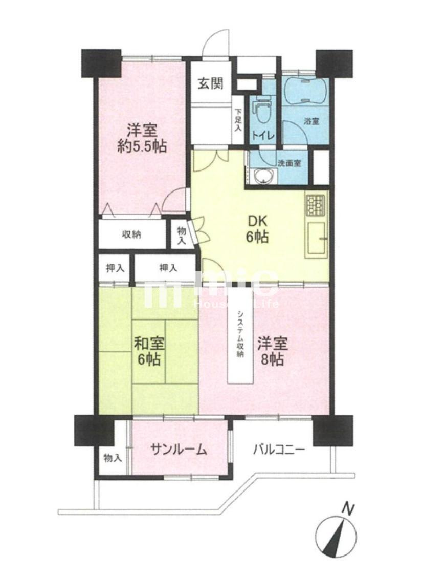 野庭団地615-2号棟