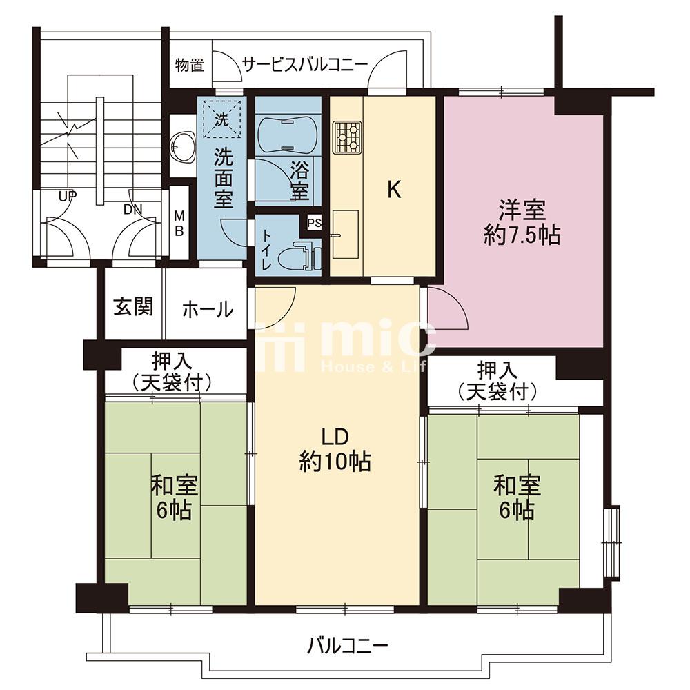 興人磯子台マンションK-2