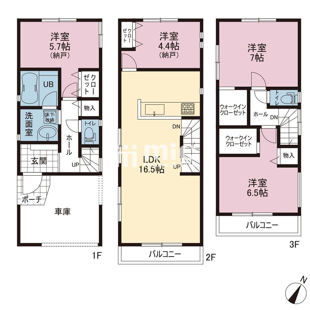 横浜市港南区笹下3丁目【3号棟】