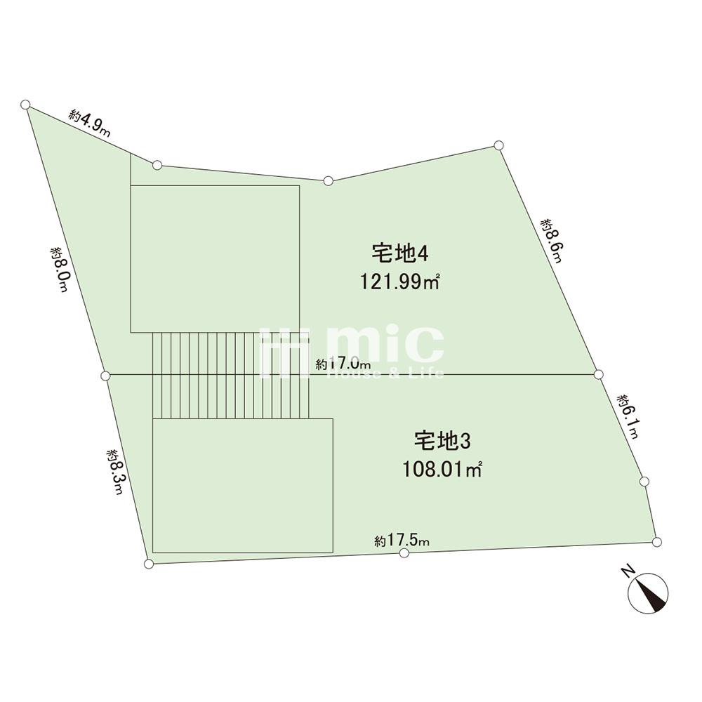 横浜市磯子区岡村2丁目【4区画】