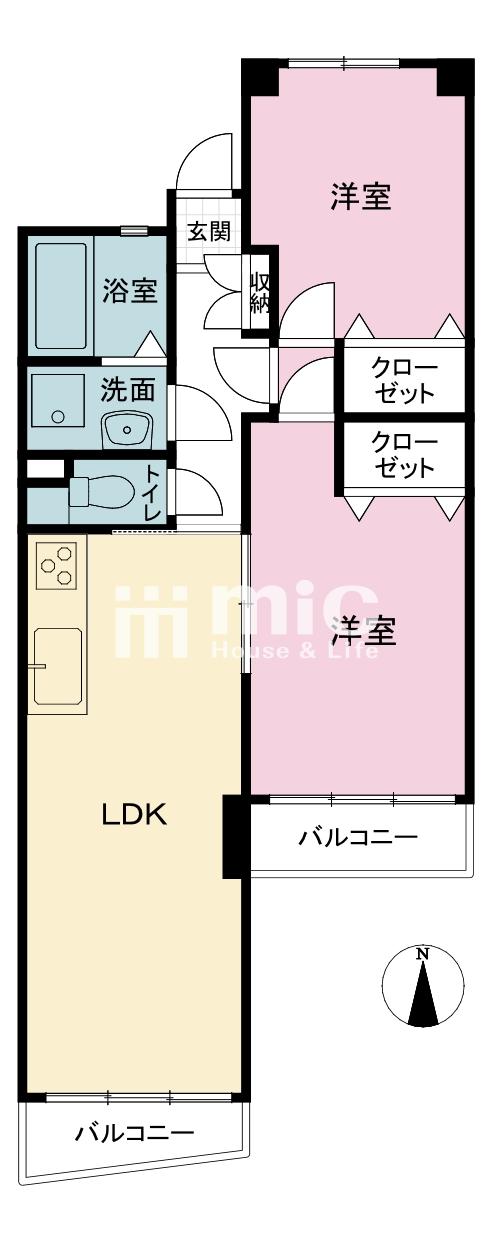 南永田団地1街区2号棟