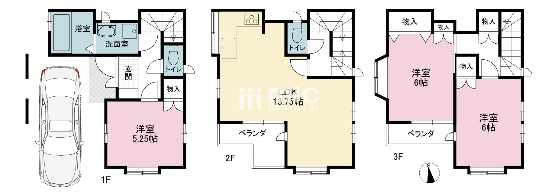 横浜市栄区中野町