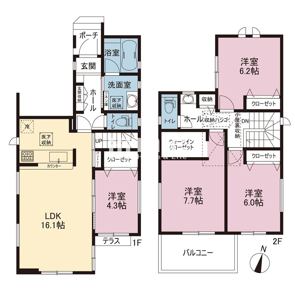 横浜市港南区笹下5丁目【1号棟】