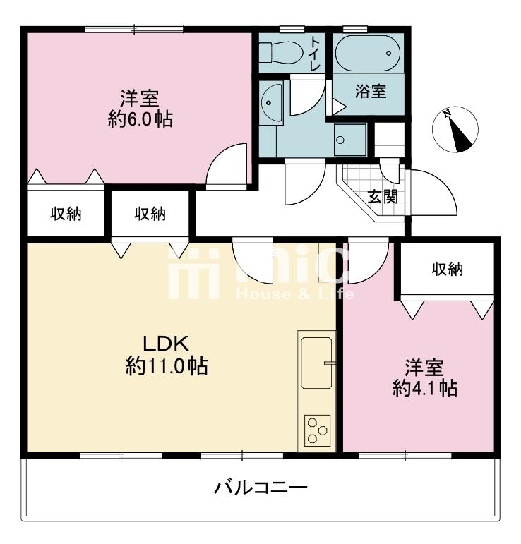 港南台めじろ団地41号棟
