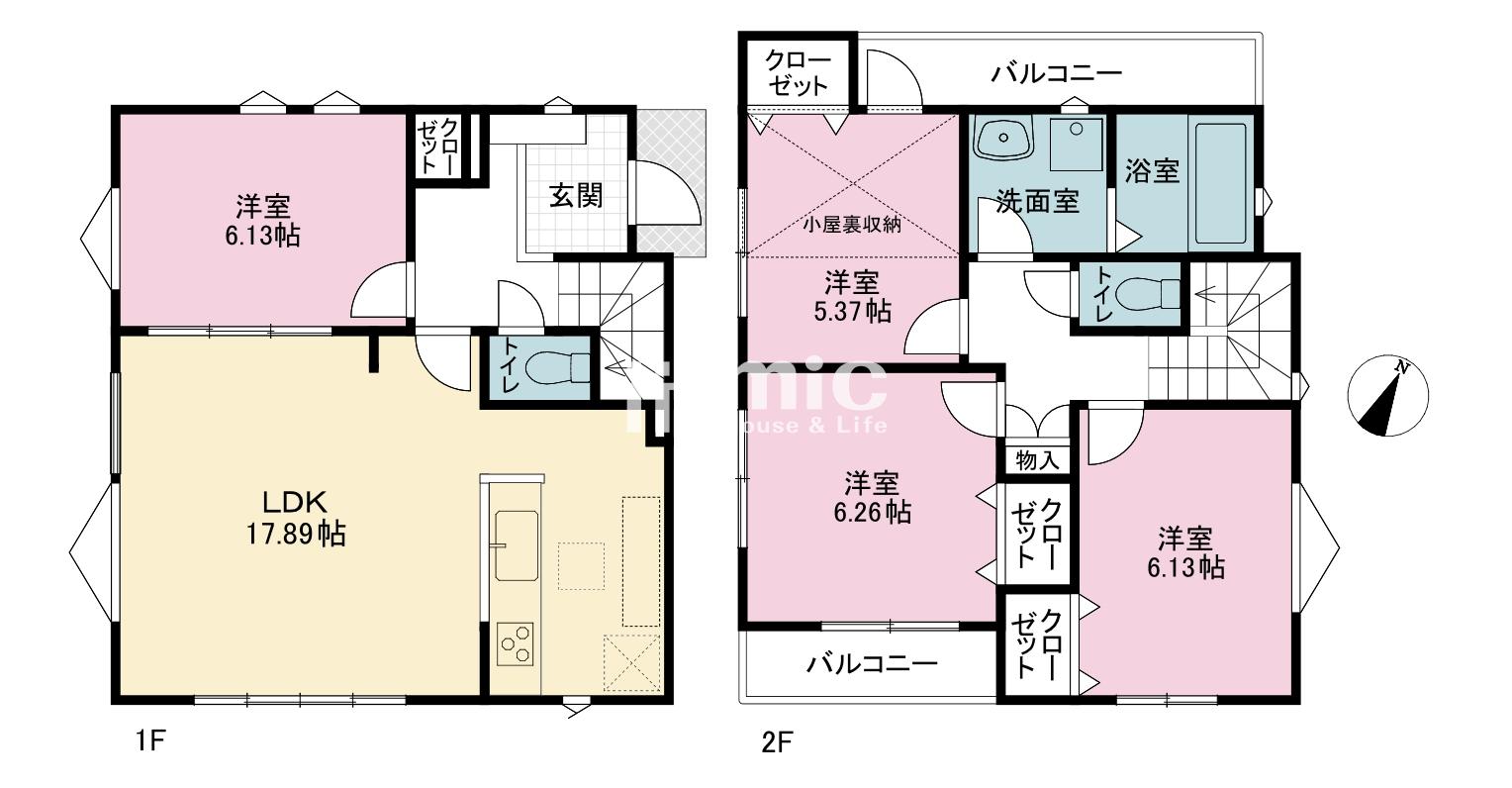 横浜市南区別所中里台【2号棟】