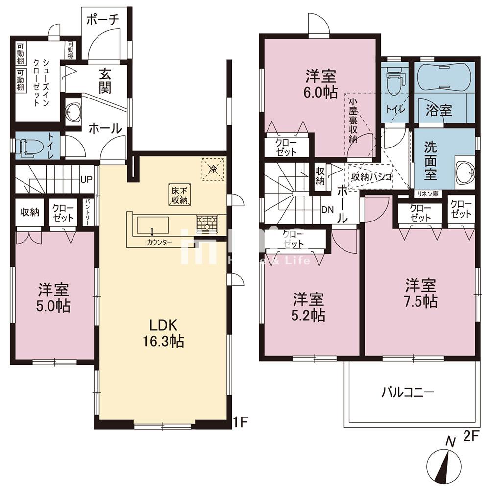 横浜市港南区笹下5丁目【2号棟】