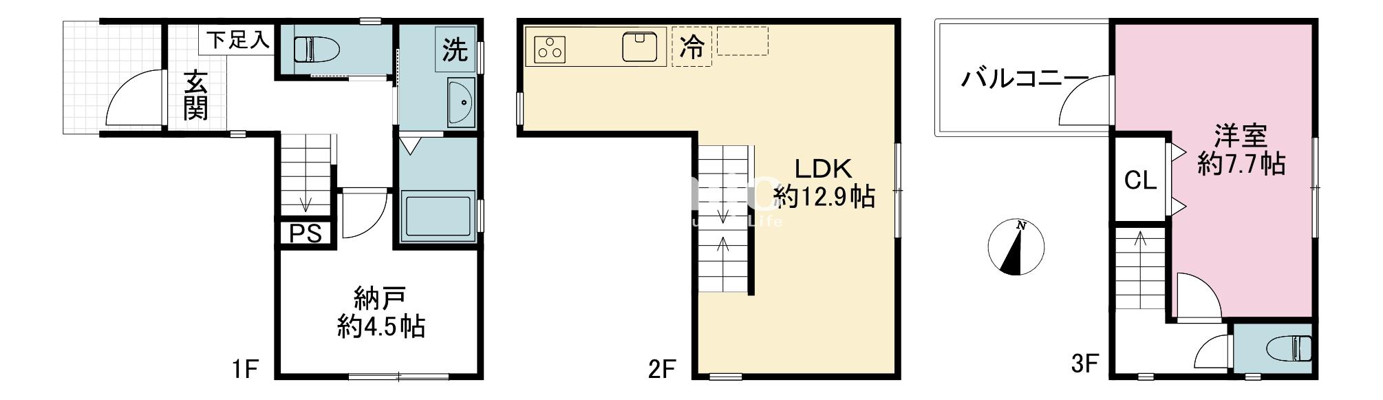 横浜市港南区港南4丁目【A号棟】