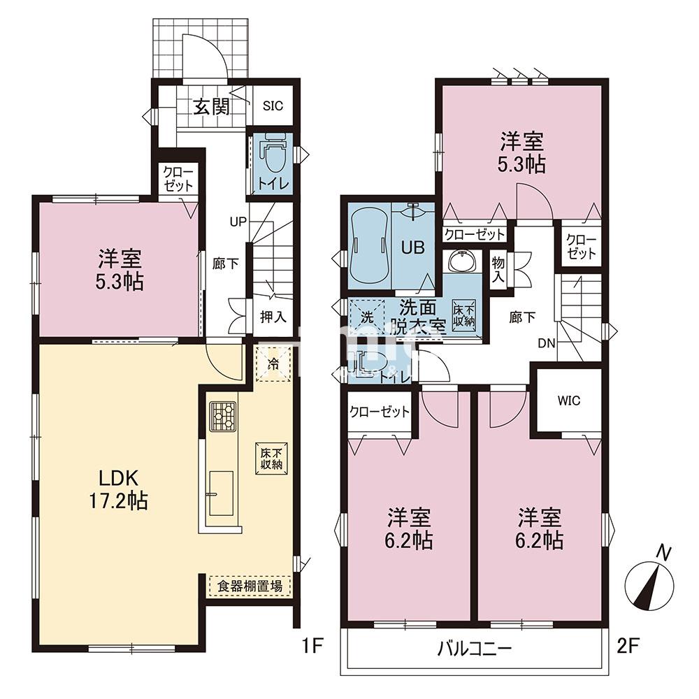 横浜市磯子区森が丘2丁目【2号棟】