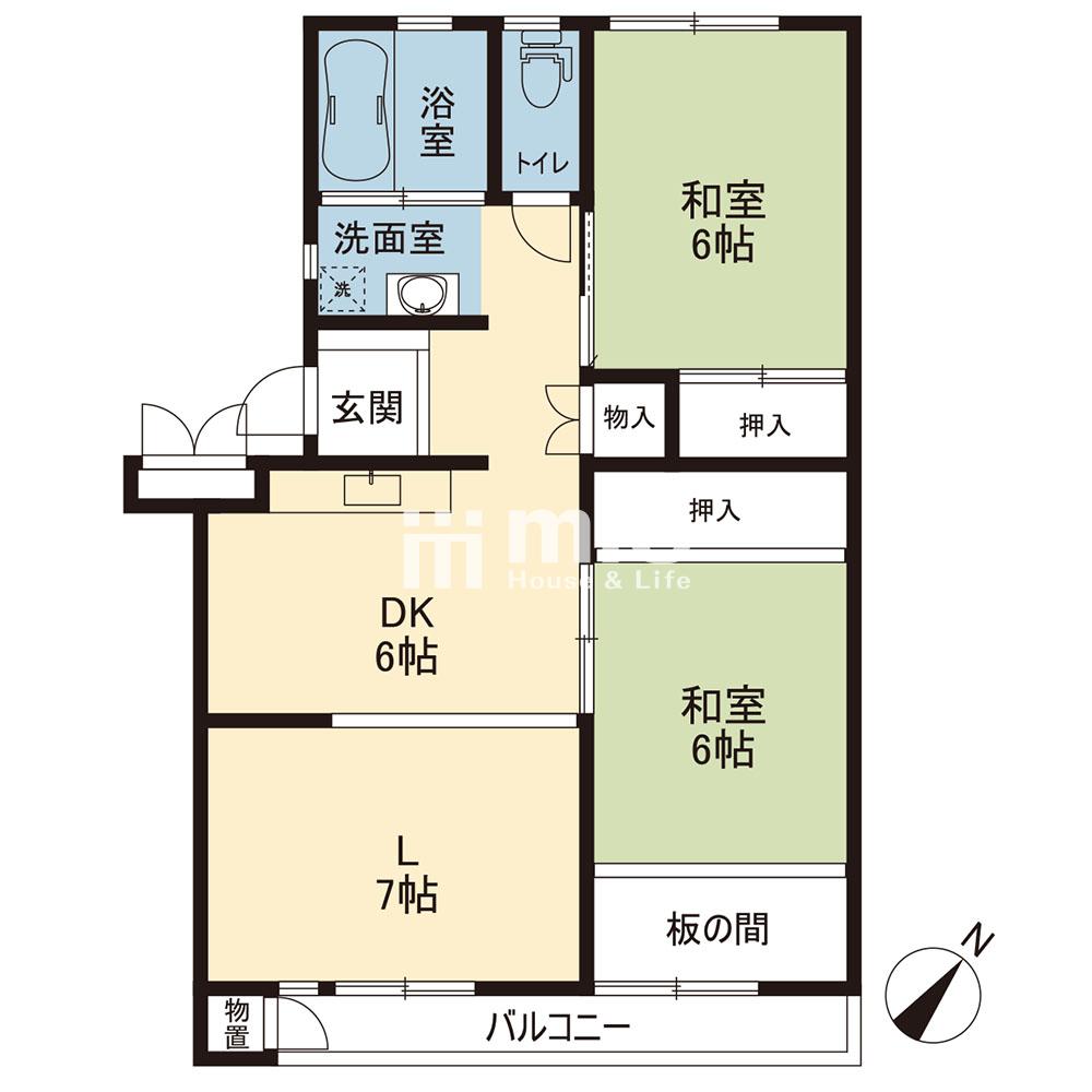 公田ハイツ5号棟