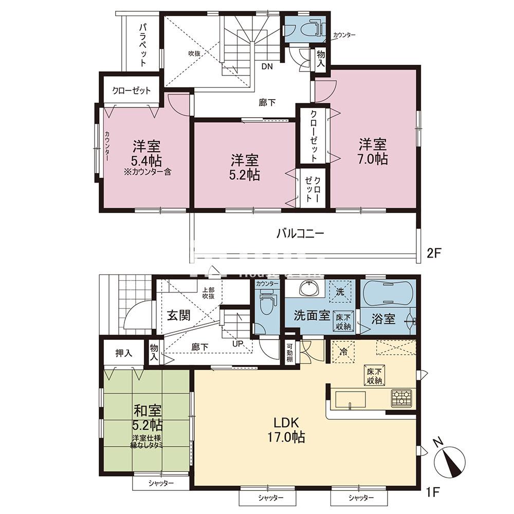 横浜市金沢区釜利谷西1丁目【2号棟】