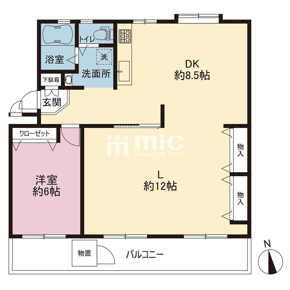 上中里団地34号棟