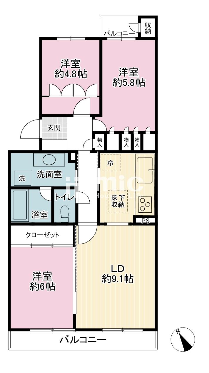 港南台プリンスハイツ4号館