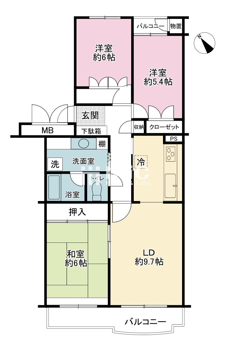 港南台プリンスハイツ6号館