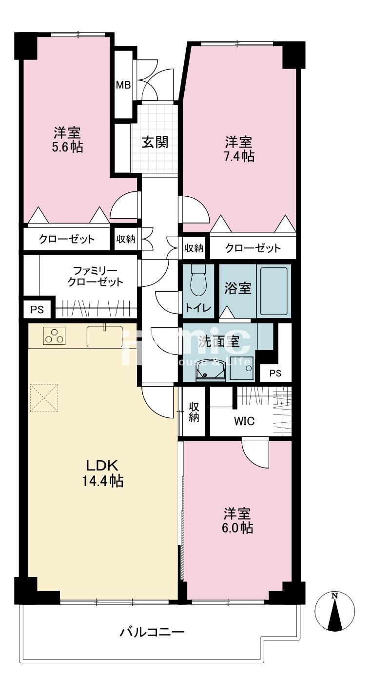 横浜パークタウンE棟