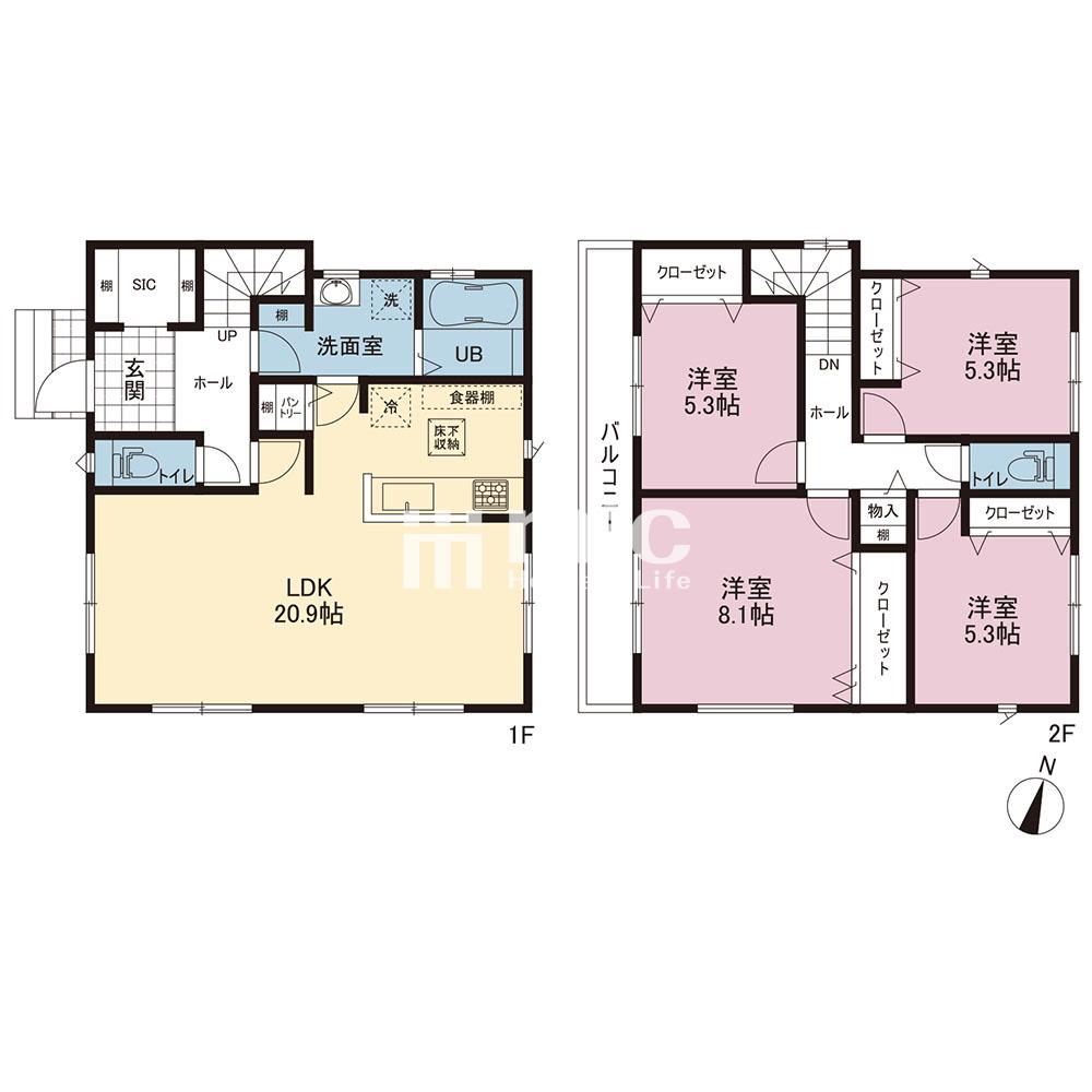 横浜市金沢区釜利谷東7丁目【2号棟】