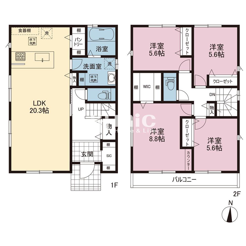 横浜市金沢区富岡西4丁目【1号棟】
