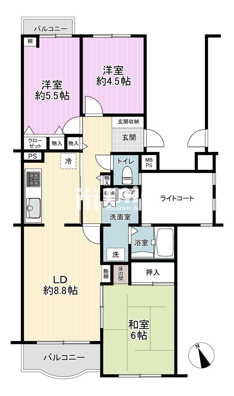 保土ケ谷グリーンタウンI棟