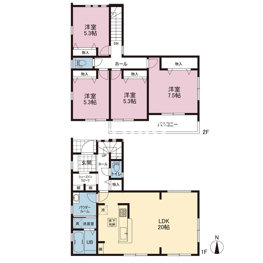 横浜市金沢区高舟台2丁目【1号棟】