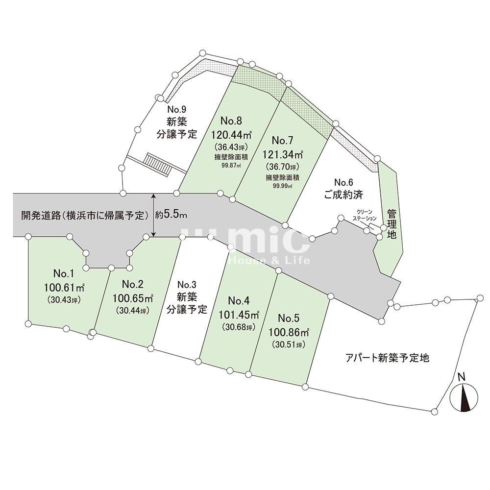 横浜市栄区小菅ケ谷2丁目【8区画】