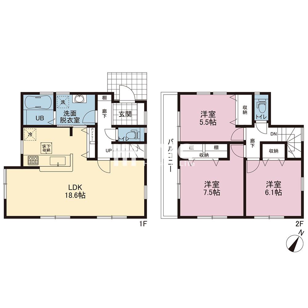 横浜市南区別所6丁目【1号棟】