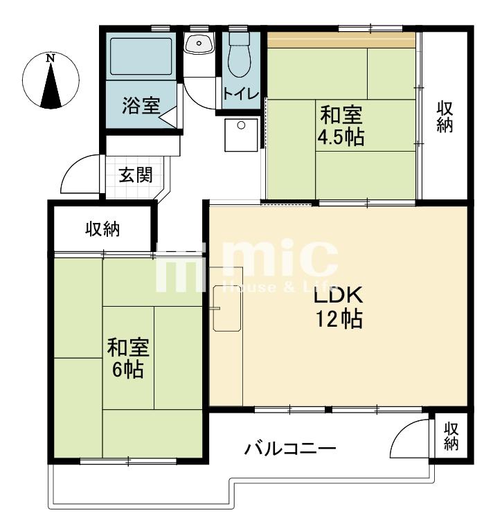 六ッ川台団地1街区2号棟