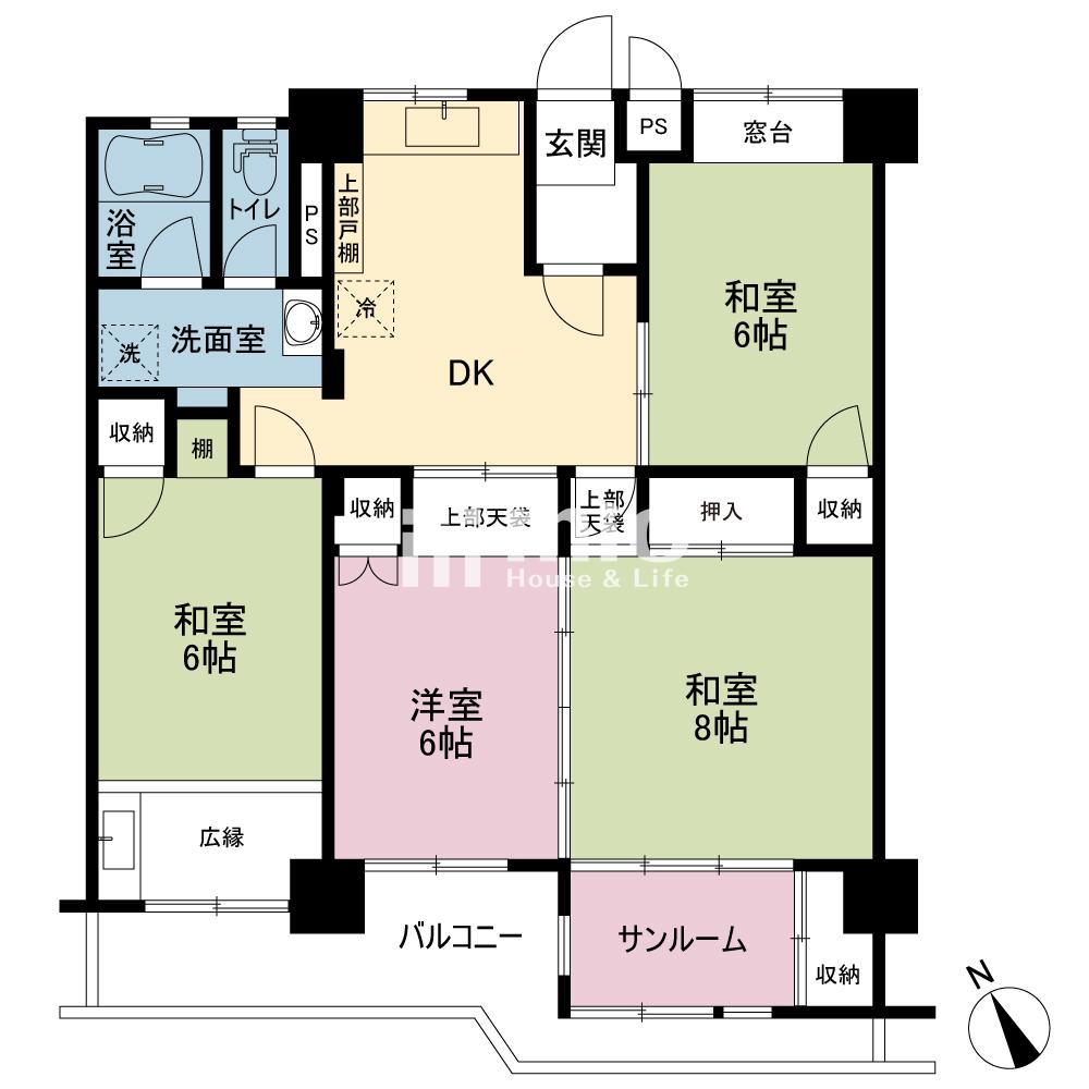 野庭団地604-1号棟