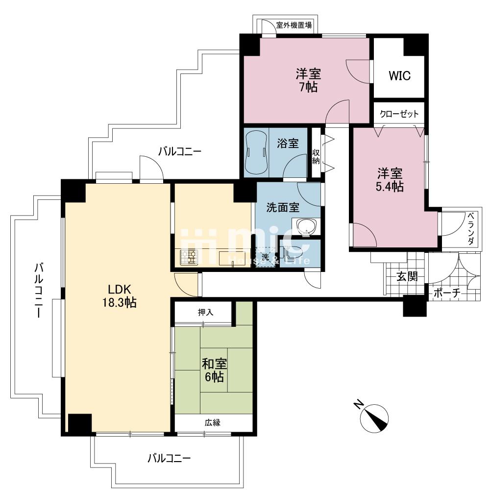 朝日マンション横浜蒔田