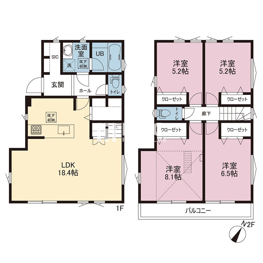 横浜市港南区日限山4丁目【1号棟】