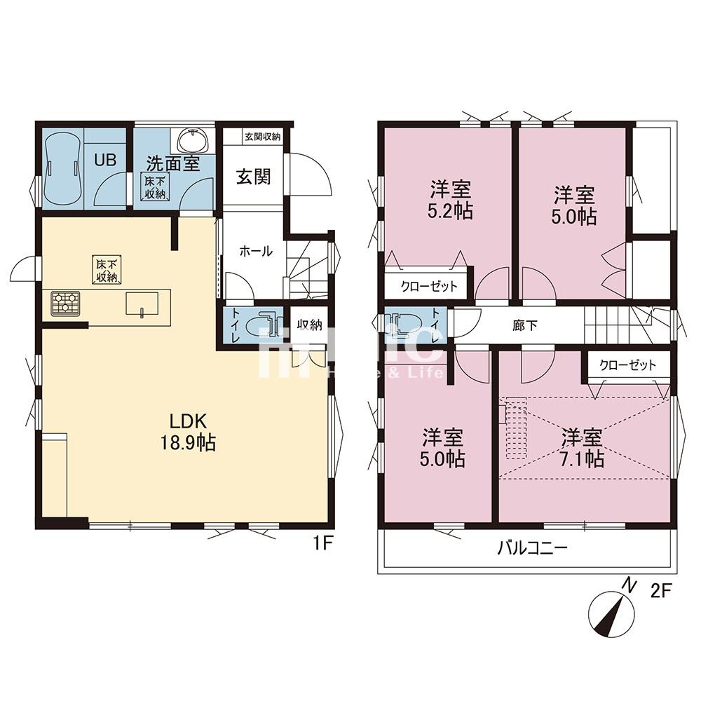 横浜市港南区日限山4丁目【2号棟】