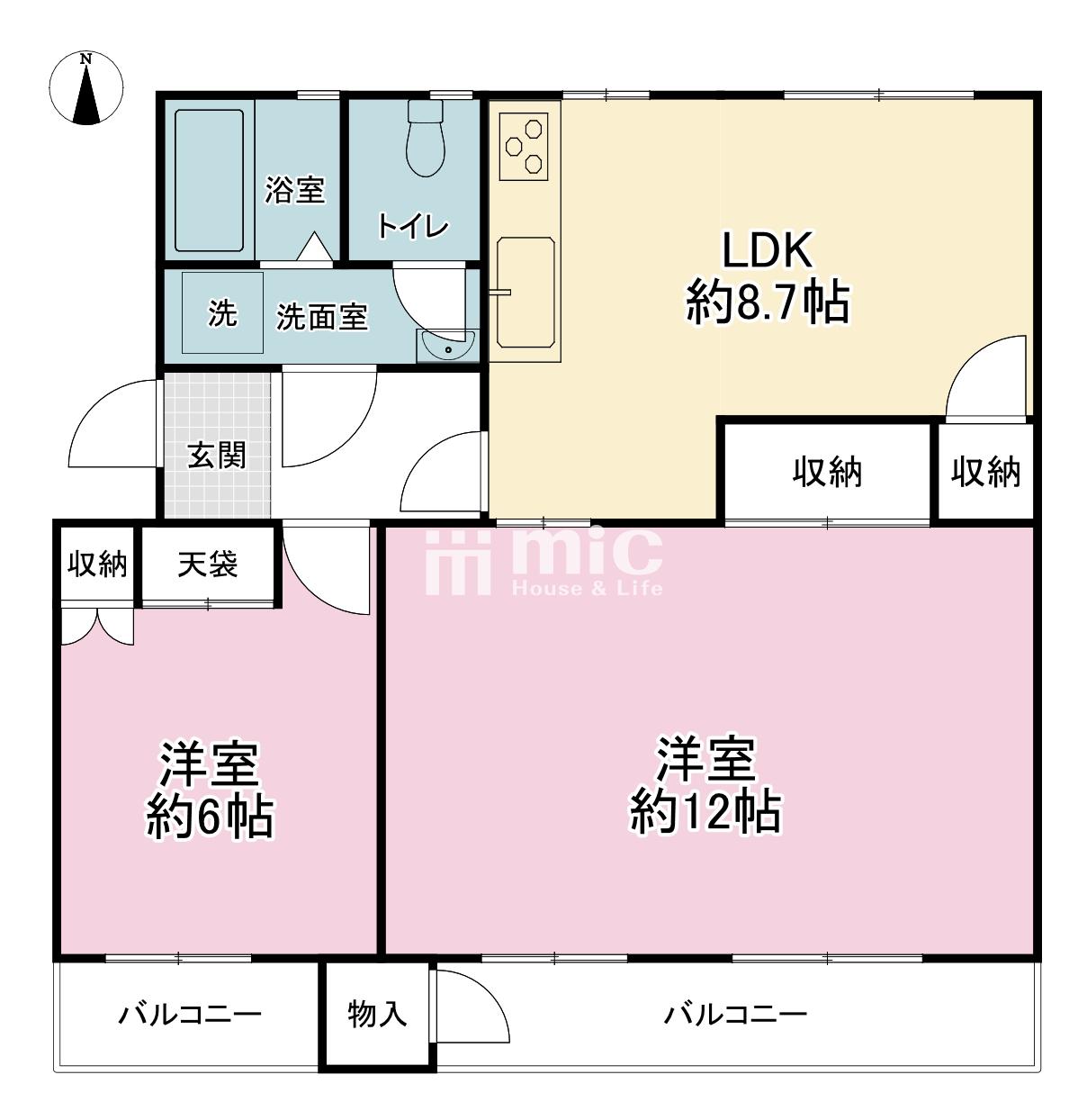 上郷西ヶ谷ハイツ(団地)10号棟