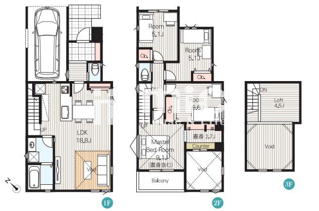 鎌倉市津新築戸建 1号棟
