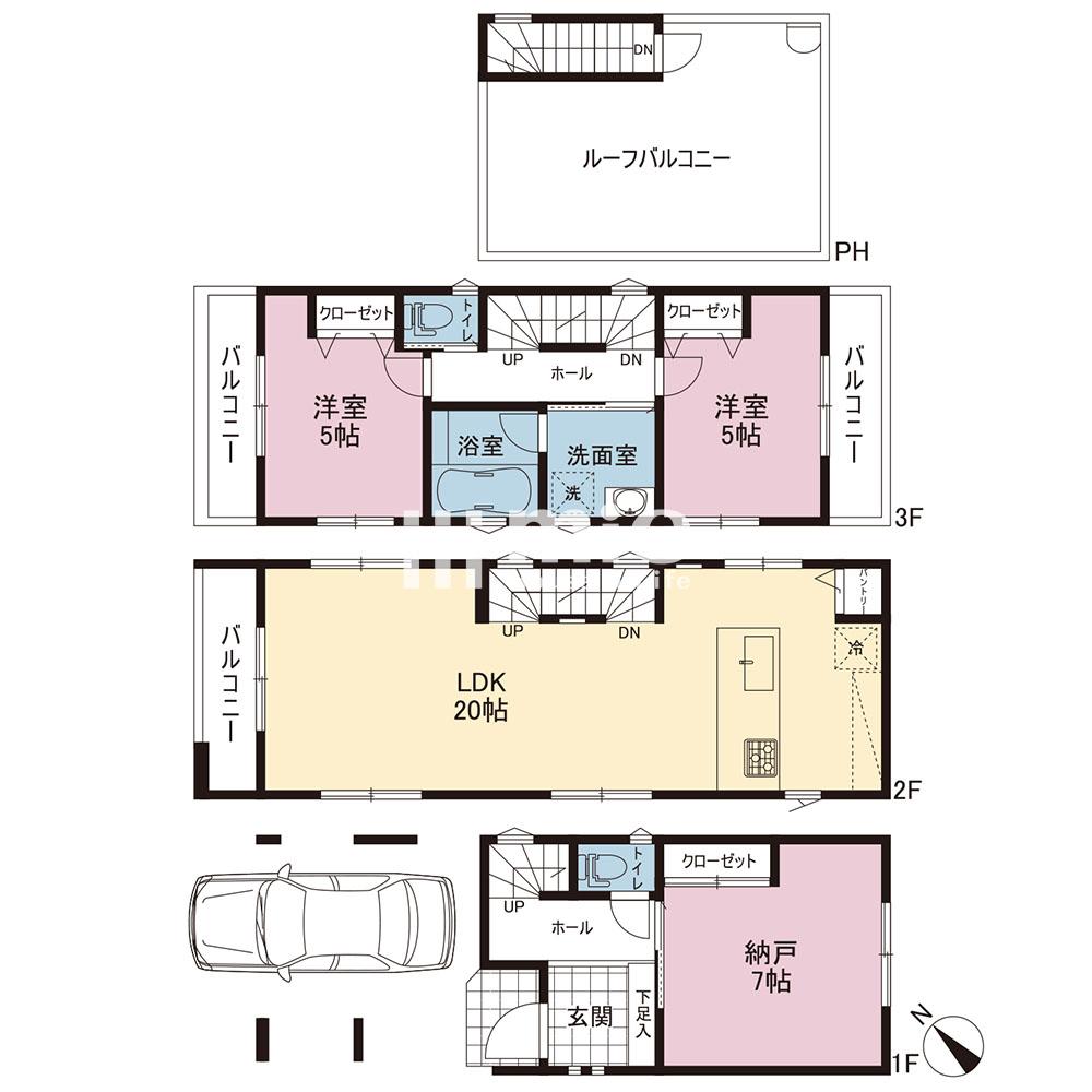 鵠沼花沢町新築戸建【2号棟】