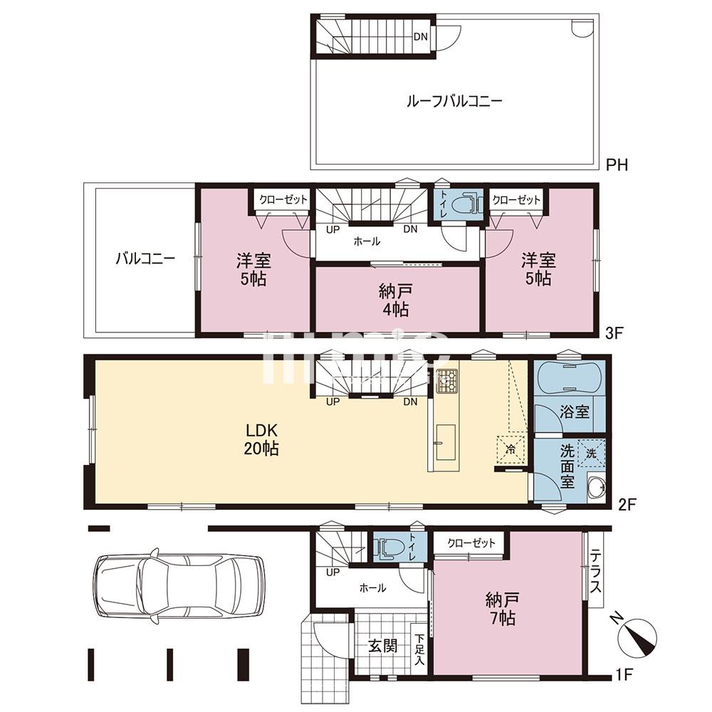 鵠沼花沢町新築戸建【3号棟】