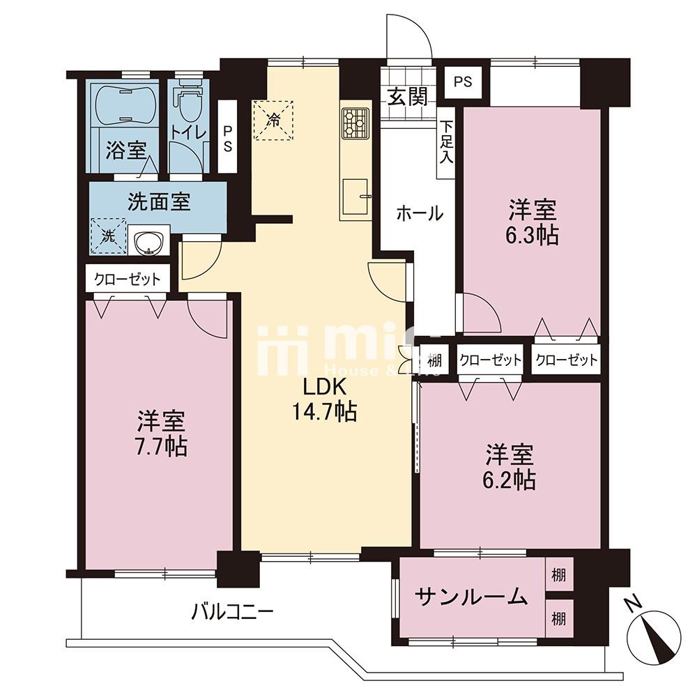 野庭団地604-4号棟