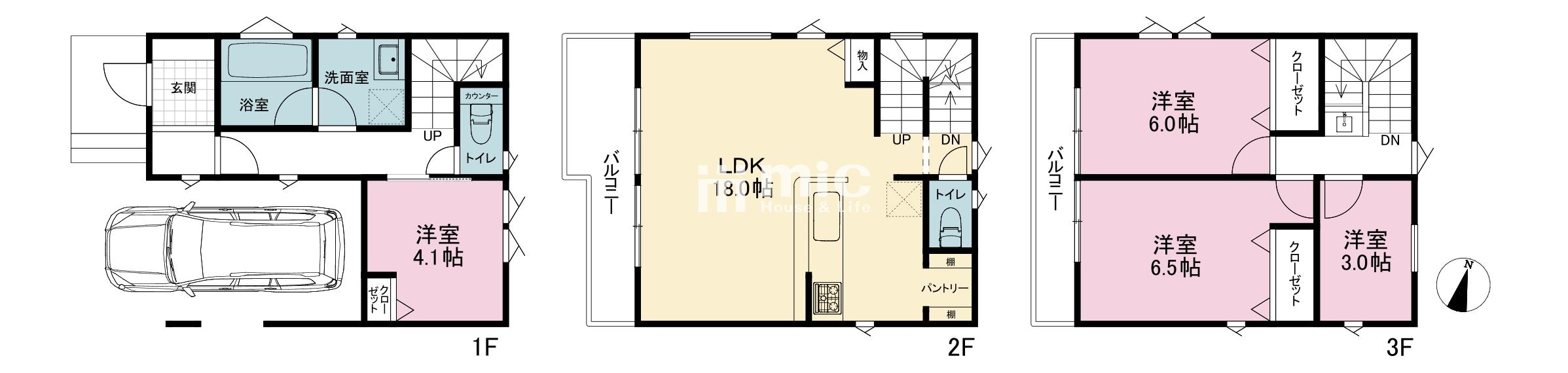 横浜市中区山元町3丁目【B号棟】