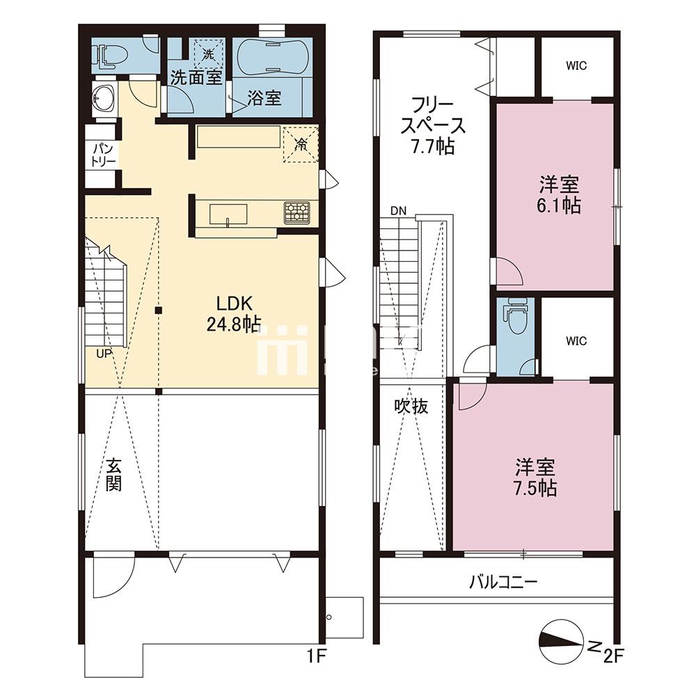 西鎌倉2丁目新築戸建【B号棟】
