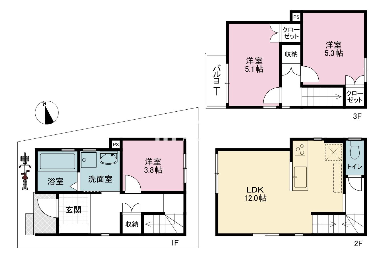 横浜市南区中里1丁目【A号棟】