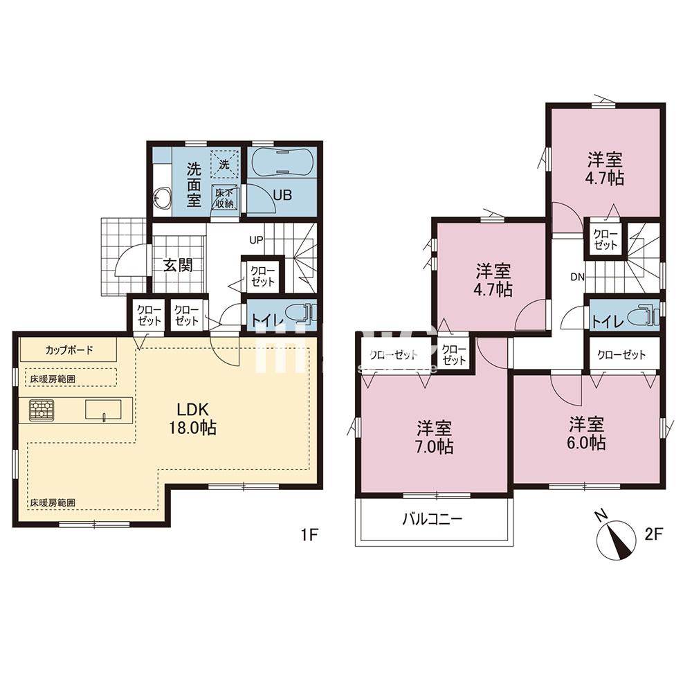 横浜市港南区下永谷2丁目【5号棟】